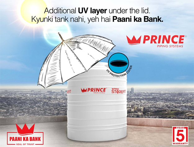 Prince water tank distributor
